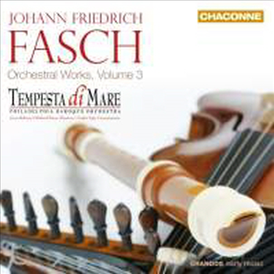 파슈: 관현악 작품 3집 (Fasch: Works for Orchestral)(CD) - Tempesta di Mare