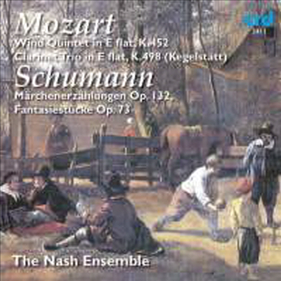 모차르트 &amp; 슈만 : 실내악 작품집 (Mozart : Wind Quintet in E flat)(CD) - The Nash Ensemble