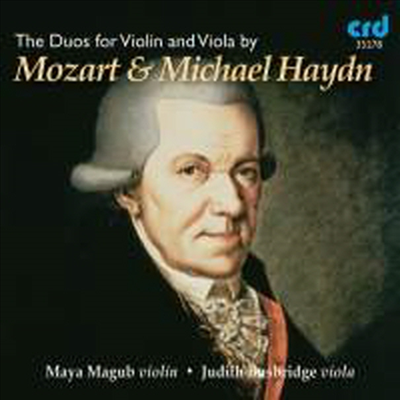 미카엘 하이든 & 모차르트 : 바이올린과 비올라 듀오 작품 전집 (The Duos for Violin and Viola by Mozart & Michael Haydn) - Maya Magub