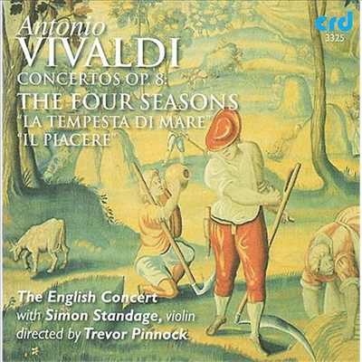 비발디 : 사계 (Vivaldi : The Four Seasons)(CD) - Simon Standage