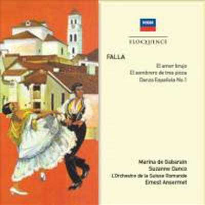 파야 : 삼각 모자, 사랑은 마술사, 스페인 무곡 1번 (Falla : El Amor Brujo &amp; El Sombrero De Tres Picos)(CD) - Ernest Ansermet