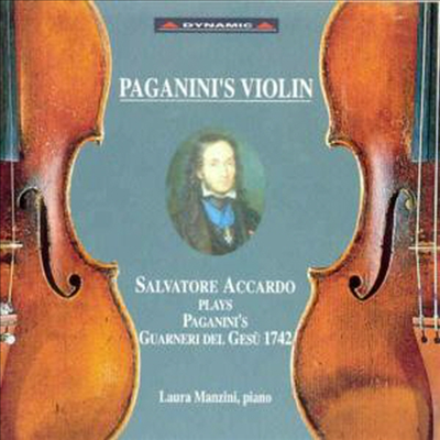 1742년 &#39;과르네리 델 제수&#39; 바이올린 연주집 (Paganini Violin)(CD) - Salvatore Accardo