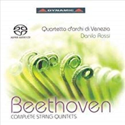 베토벤 : 현악 오중주 전곡집 (Beethoven : Complete String Quintets) (2 SACD Hybrid) - Quartetto D&#39;Archi Di Venezia