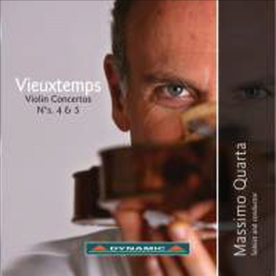 비외탕 : 바이올린 협주곡 4, 5번 (Vieuxtemps : Violin Concertos Nos.4 & 5)(CD) - Massimo Quarta