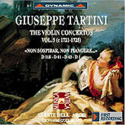 타르티니 : 바이올린 협주곡 (Tartini : Violin Concertos, Vol. 5)(CD) - Giovanni Guglielmo