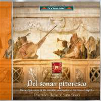 티에폴로 시대의 베네치아의 궁정음악들 (Del Sonar Pitoresco)(CD) - Baroque Ensemble Sans Souci