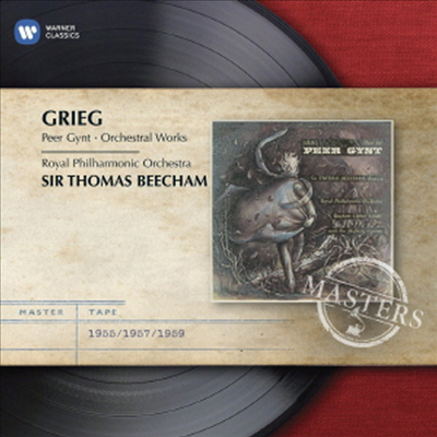 그리그: 페르귄트 모음곡, 교향적 무곡 (Grieg: Peer Gynt &amp; Orchestral Works)(CD) - Thomas Beecham