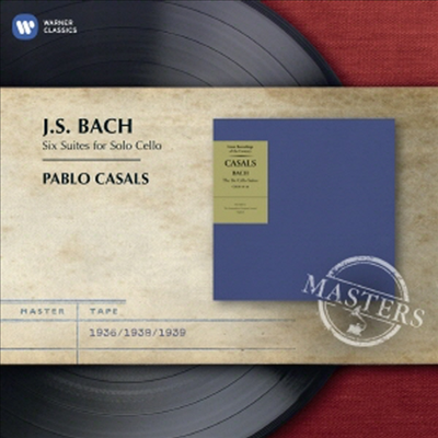 바흐 : 무반주 첼로 모음곡 (Bach : Cello Suites Nos. 1-6, BWV1007-1012) (2CD) - Pablo Casals