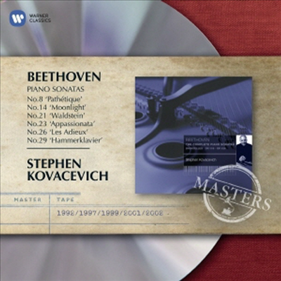 스테판 코바세비치- 베토벤 유명 피아노 소나타 작품집 (Stephen Kovacevich - Beethoven: Popular Piano Sonatas) (2CD) - Stephen Kovacevich