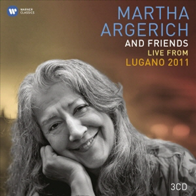 아르헤리치와 친구들 - 2011 루가노 페스티벌 실황 (Martha Argerich &amp; Friends - Live from Lugano Festival 2011) (3CD) - Martha Argerich