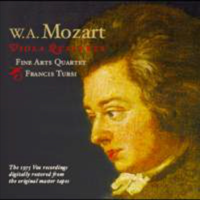모차르트 : 현악 오중주 전곡 (Mozart : String Quintets Nos. 1-6, Complete) - Fine Arts Quartet