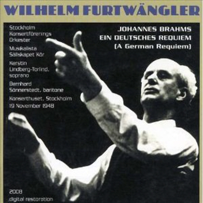 브람스: 독일 레퀴엠 (Brahms: Ein Deutsches Requiem Op.45)(CD) - Wilhelm Furtwangler