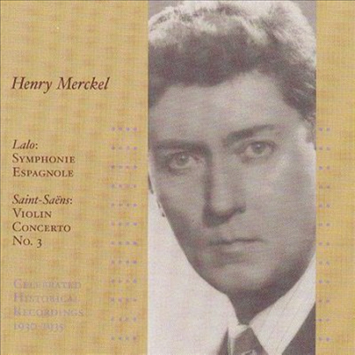 앙리 메르켈 - 히스토리컬 레코딩 1930-1935 (Henry Merckel - Historical Recordings 1930-1935)(CD) - Henry Merckel