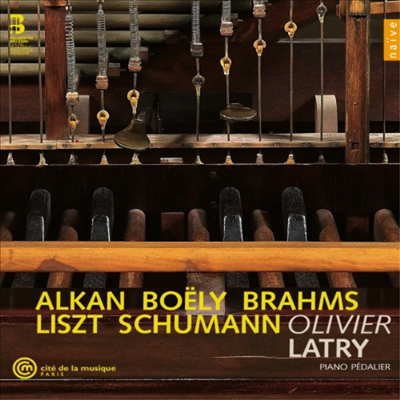 올리버 라트리가 연주하는 페달 피아노 작품집 (Olivier Latry plays Liszt, Boely, Schumann, Alkan & Brahms)(CD) - Olivier Latry