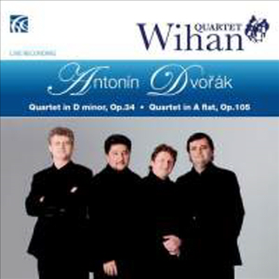 드보르작 : 현악 사중주 9번 Op.34 &amp; 14번 Op.105 (String Quartet No. 9 &amp; 14)(CD) - The Wihan Quartet
