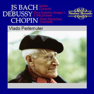 바흐 : 이탈리아 협주곡, 드뷔시 : 이미지, 쇼팽 : 마주르카 (Vlado Perlemuter Plays Bach, Debussy, Chopin)(CD) - Vlado Perlemuter