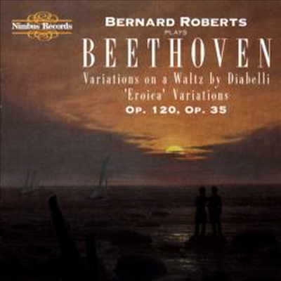 베토벤 : 디아벨리 변주곡, 에로이카 변주곡 (Beethoven : Diabelli Variations Op.120 & Eroica Variations Op.35)(CD) - Bernard Roberts