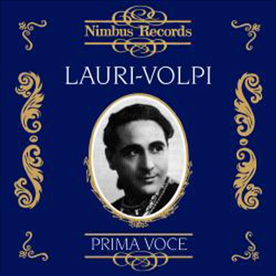 쟈코모 라우리-볼피 - 오페라 아리아집 (Giacomo Lauri-Volpi - Opera Arias)(CD) - Giacomo Lauri-Volpi