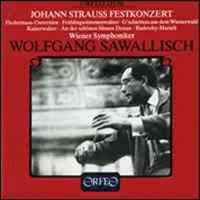 J. 슈트라우스: 박쥐, 안넨폴카, 아름답고 푸른도나우 (Johann Strauss Festkonzert)(CD) - Wolfgang Sawallisch