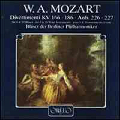 모차르트 : 디베르티멘토 (Mozart : Divertimenti for 8 & 10 Wind Instruments)(CD) - Blaser der Berliner Philharmoniker