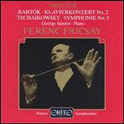 바르톡 : 피아노 협주곡 2번, 차이코프스키 : 교향곡 5번 (CD) - Gyorgy Sandor