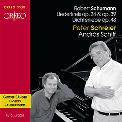 슈만 : 리더크라이스, 시인의 사랑 (Schumann : Liederkreis Op.24, Op.39, Dichterliebe Op.48)(CD) - Peter Schreier