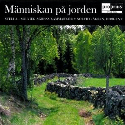 솔비에그 오그렌-스텔라 합창단 - 지구인 (Manniskan Pa Jorden)(CD) - Solvieg Agren