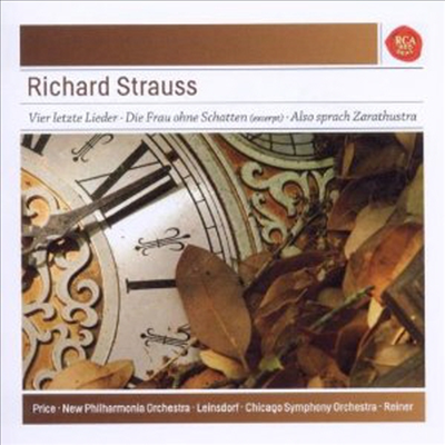 R. 슈트라우스 : 네 개의 마지막 노래, 짜라투스트라는 이렇게 말했다 (R. Strauss: Four Last Songs, Die Frau ohne Schatten & Also Sprach Zarathustra Op.30)(CD) - Leontyne Price