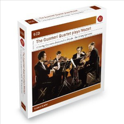 과리네리 사중주단이 연주하는 모차르트 현악 사중주 &amp; 오중주 (Guarneri Quartet Plays Mozart Quartets &amp; Viola Quintet) (6CD Boxset) - Guarneri Quartet