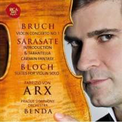 브루흐:바이올린 협주곡 1번 & 사라사테: 카르멘 판타지 (Bruch: Violin Concerto No.1 & Sarasate: Carmen Fantasy)(CD) - Fabrizio von Arx