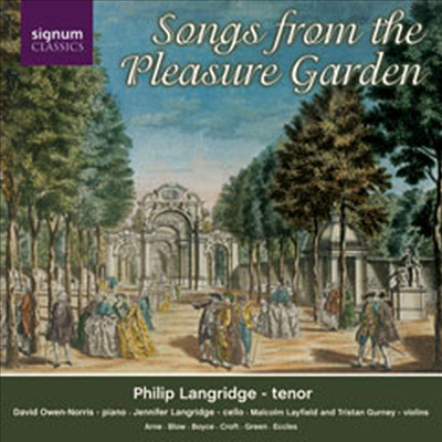 Songs from the Pleasure Garden (CD) - Philip Langridge