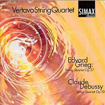 그리그, 드뷔시 현악 사중주집 (CD) - Vertavo String Quartet