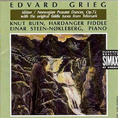 그리그: 노르웨이 농민 무곡 Op.72 (CD) - Knut Buen