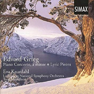 그리그: 피아노 협주곡 A단조 외 (CD) - Eva Knardahl