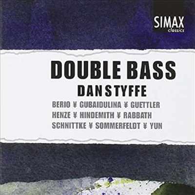 더블 베이스 작품집 - 윤이상 외 (CD) - Dan Sytffe