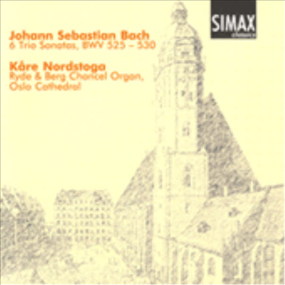 바흐 : 6 트리오 소나타 BWV 525 -530 (Bach : 6 Trio Sonatas BWV 525 -530)(CD) - Kare Nordstoga
