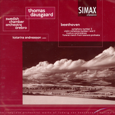 베토벤 : 교향곡 3번 & Tewlve Contretanze, Wo0 (Beethoven : Symphony No.3)(CD) - Thomas Dausgaard