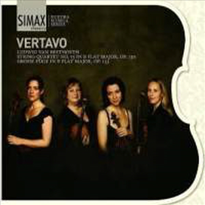 베토벤 : 현악 사중주 13번 Op.130 & 대푸가 Op.133 (Beethoven : String Quartet No.13 & Grosse Fugue) (SACD Hybrdi)(Digipack) - Vertavo String Quartet