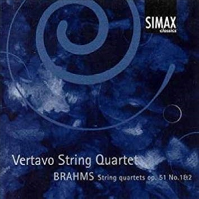 브람스 현악 사중주 1,2번 (CD) - Vertavo String Quartet