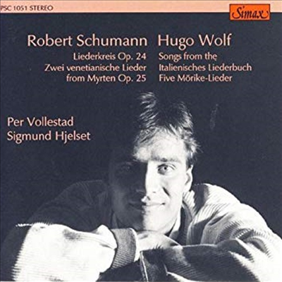 슈만 & 볼프 : 가곡집(시인의 사랑 포함)(CD) - Per Vollestad