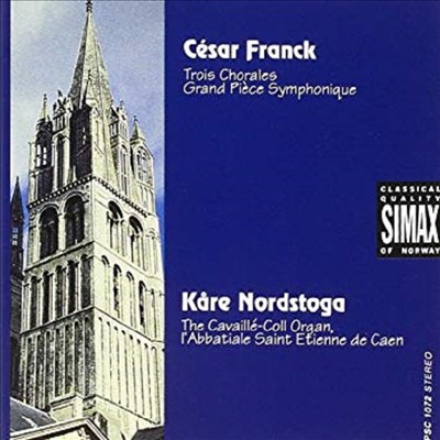 프랑크 : 대오르간을 위한 3개의 코랄 (Franck : Trois Chorales Pour Grand Orgue No.1 -3)(CD) - Kare Nordstoga