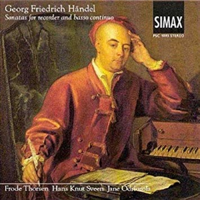 헨델& 리코더 소나타 Hwv 365 외 (CD) - Frode Thorsen