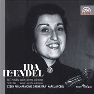 베토벤 : 바이올린 협주곡 &amp; 시벨리우스 : 바이올린 협주곡 (Beethoven &amp; Sibelius : Violin Concerto)(CD) - Ida Haendel