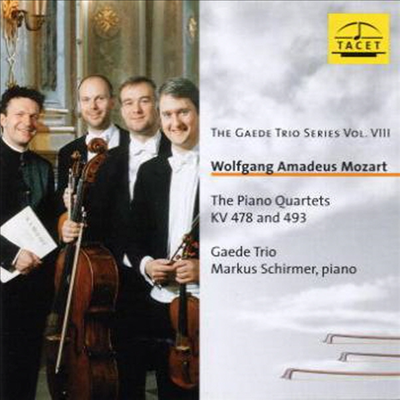 모차르트 : 피아노 사중주 G단조 K.478, K.493 (Mozart : Piano Quartets K.478, 493)(CD) - Markus Schirmer