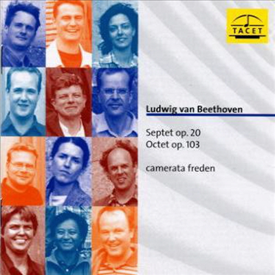 베토벤 : 목관 칠중주, 팔중주 (Beethoven : Septet Op.20, Octet Op.103)(CD) - Camerata Freden