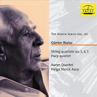 비알리스 : 현악 사중주, 하프 오중주 (Bialas : String Quartets Nos.3-5, Harp Quintet)(CD) - Auryn Quartet