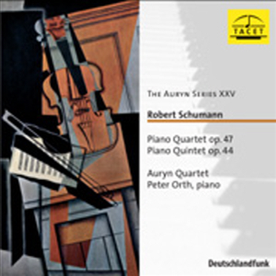 아우린 25집 - 슈만 : 피아노 사중주 Op.47 & 피아노 오중주 Op.44 (CD) - Auryn Quartet