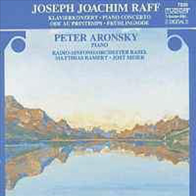 라프 : 봄의 송가 Op.76 , 피아노 협주곡 Op.185 (Raff : Piano Concerto in C minor, Op. 185)(CD) - Peter Aronsky