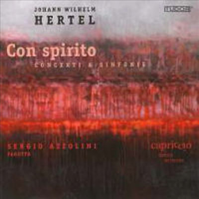 요한 빌헬름 헤르텔 : 바순 콘체르토와 신포니아 (Johann Wilhelm Hertel : Bassoon Concerto)(CD) - Sergio Azzolini