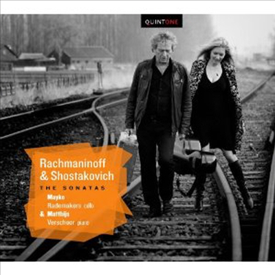 라흐마니노프 & 쇼스타코비치: 첼로 소나타 (Rachmaninov & Shostakovich: Cello Sonatas)(CD) - Mayke Rademakers